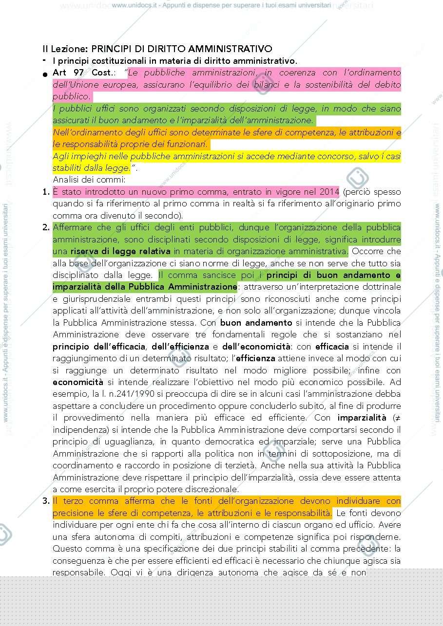 Anteprima pagina 5 — Dispensa Appunti Diritto Amministrativo I
