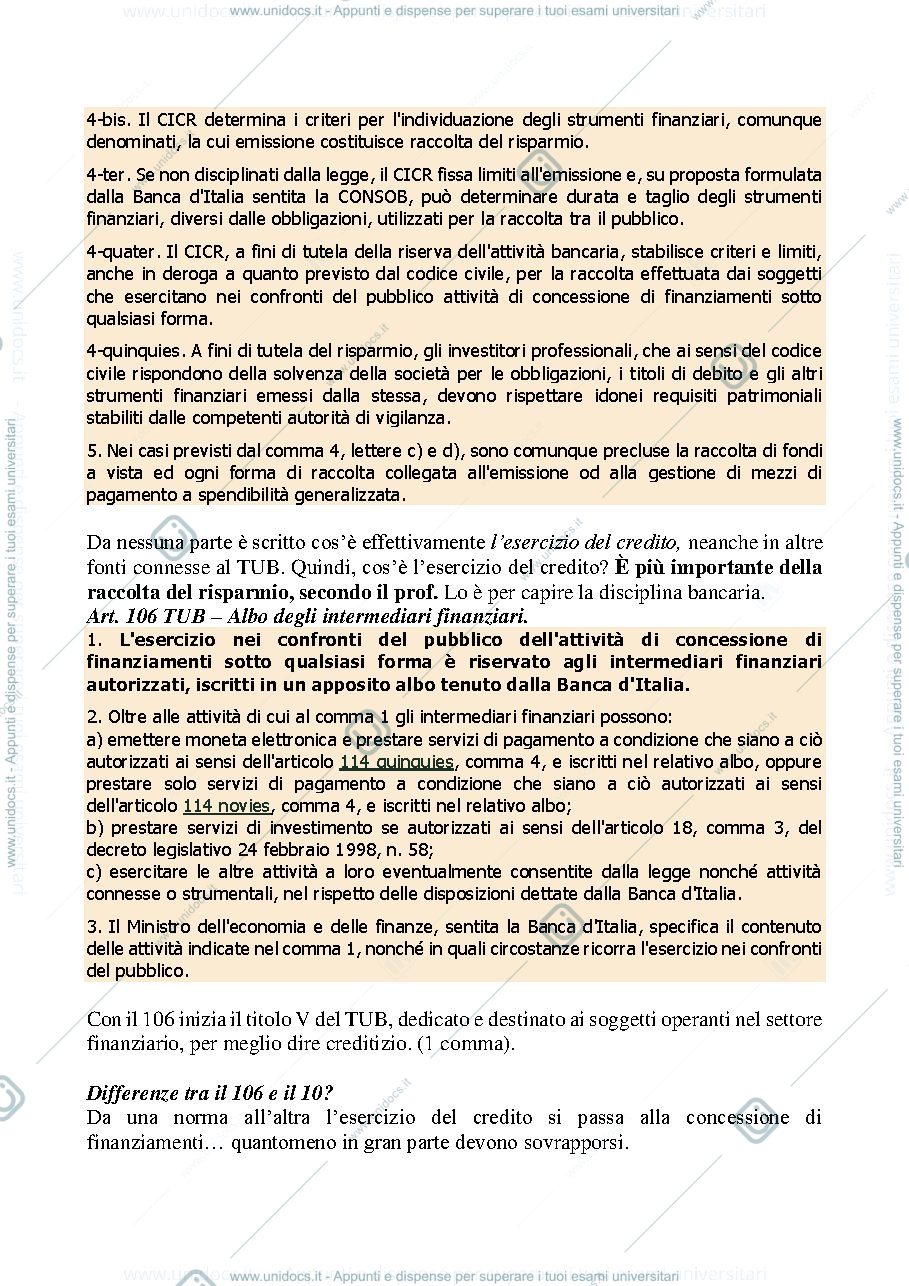 Anteprima pagina 3 — DIRITTO BANCARIO