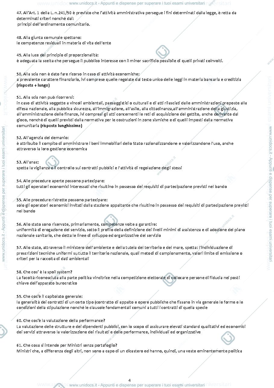 Anteprima pagina 4 — Pegaso - Diritto Amministrativo