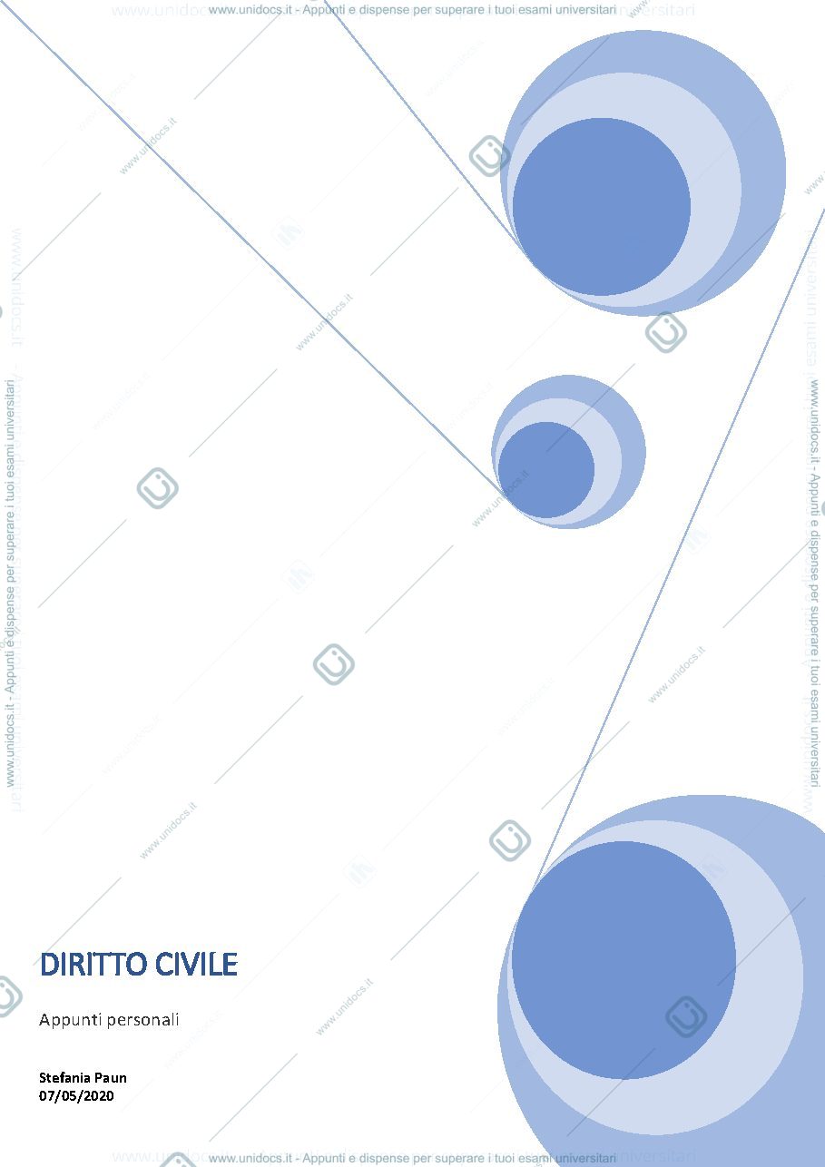 Anteprima pagina 1 — Appunti videolezioni 