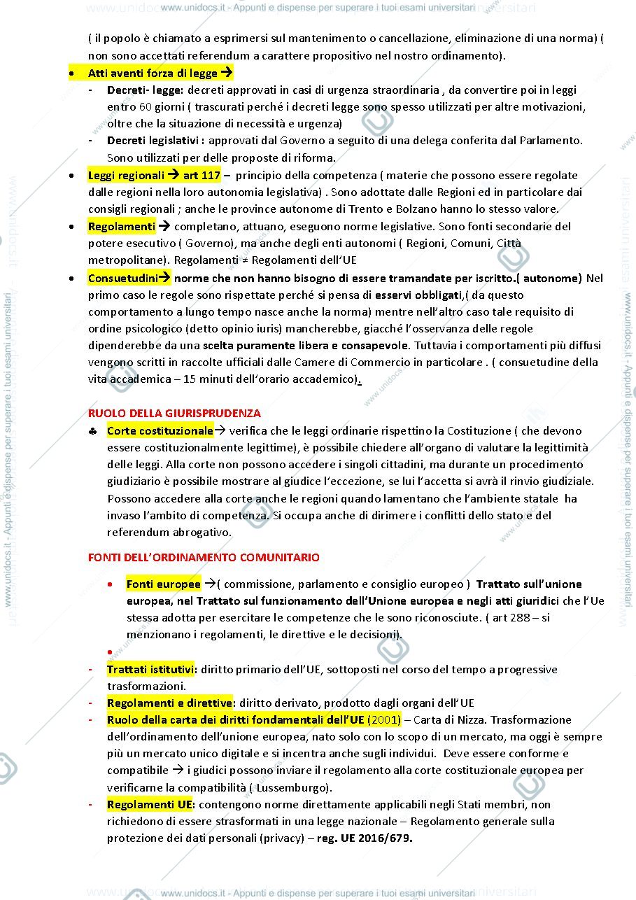 Anteprima pagina 3 — Appunti videolezioni 