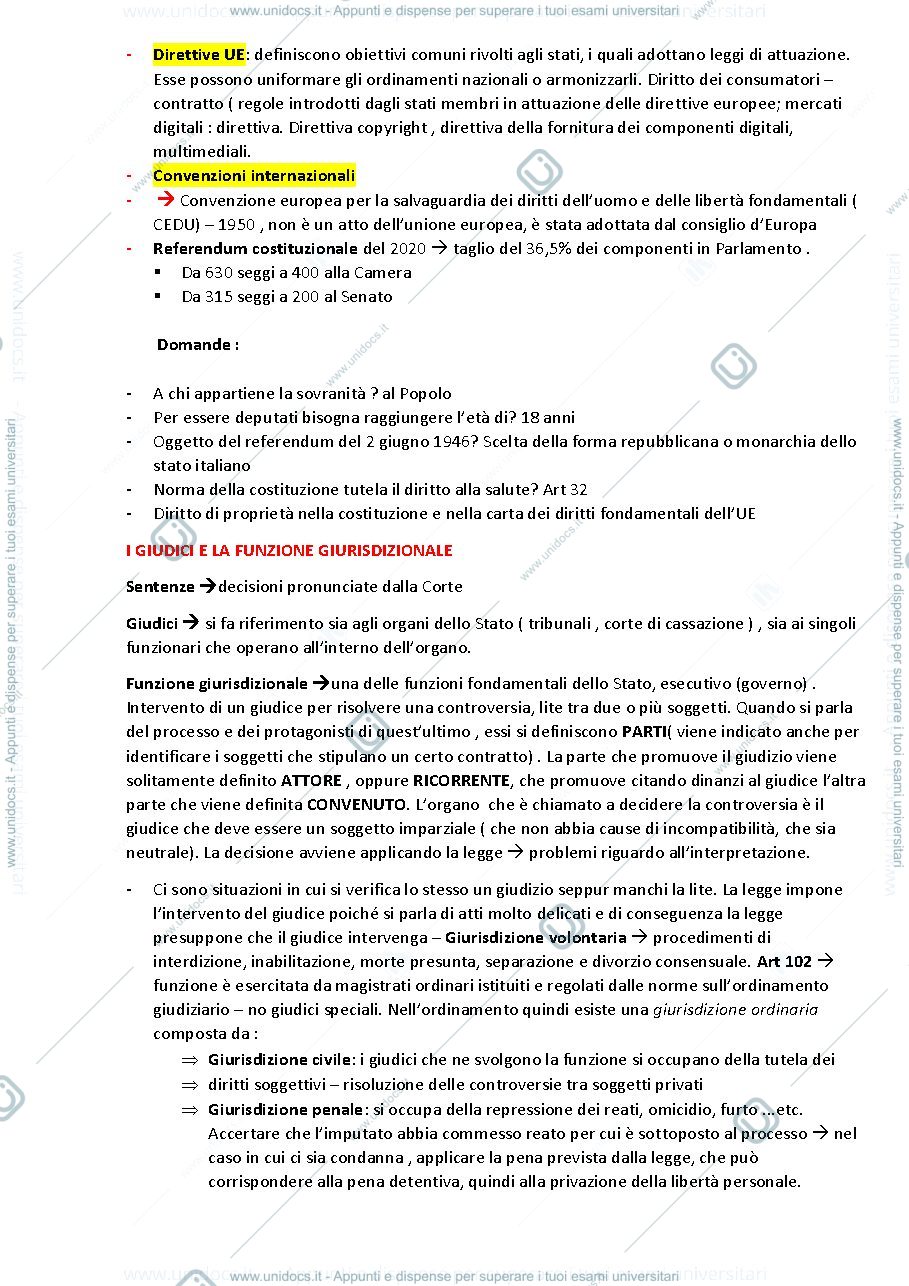 Anteprima pagina 4 — Appunti videolezioni 