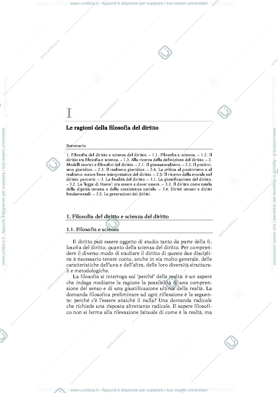 Anteprima pagina 1 — filosofia del diritto