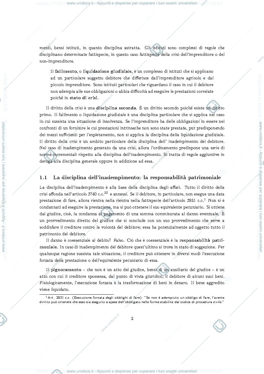 Anteprima pagina 3 — Diritto della crisi 