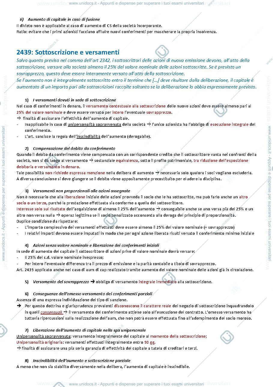 Anteprima pagina 2 — Riassunto libro diritto commerciale 