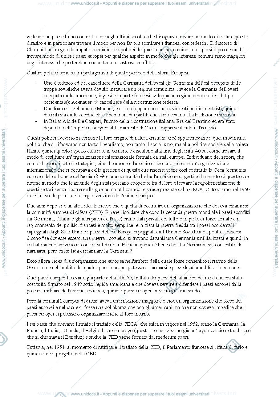 Anteprima pagina 3 — Appunti diritto commerciale europeo