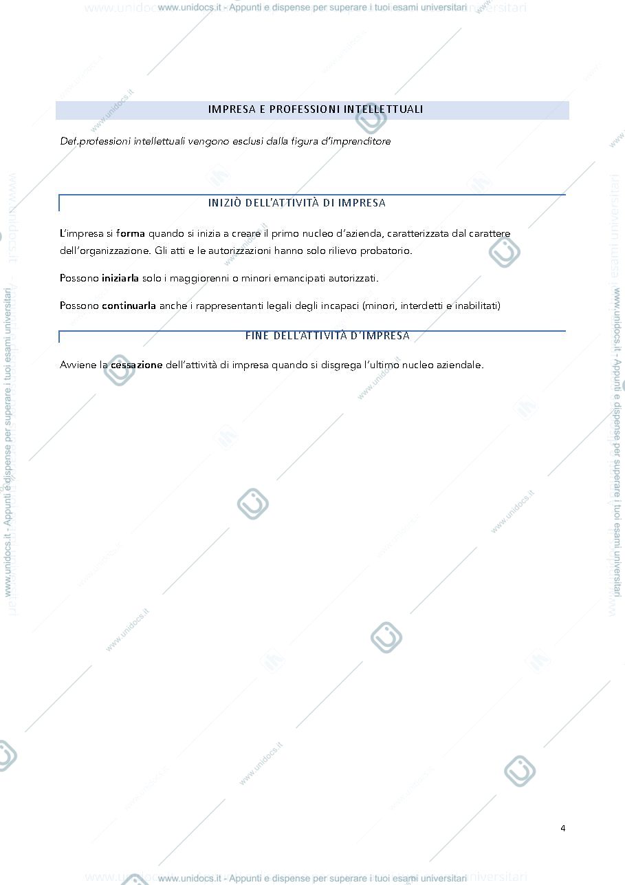 Anteprima pagina 4 — DIRITTO COMMERCIALE E DELLA NAVIGAZIONE 