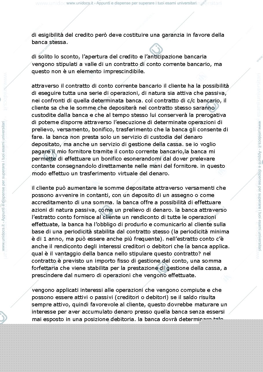 Anteprima pagina 2 — Contratto di anticipazione bancaria
