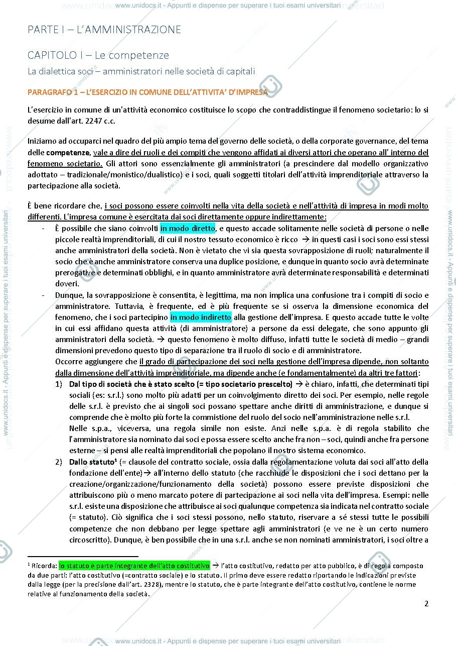 Anteprima pagina 2 — Diritto commerciale II