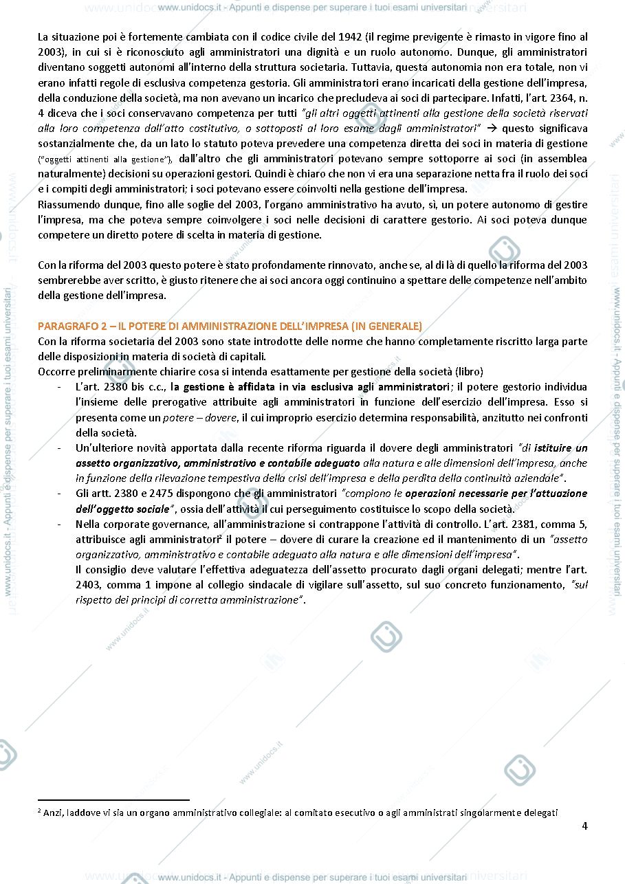 Anteprima pagina 4 — Diritto commerciale II