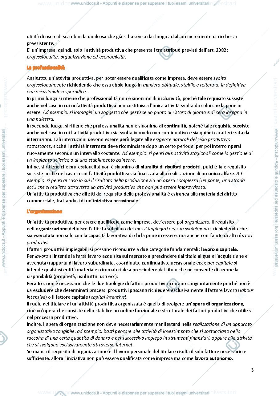 Anteprima pagina 4 — Riassunti diritto commerciale contratti 