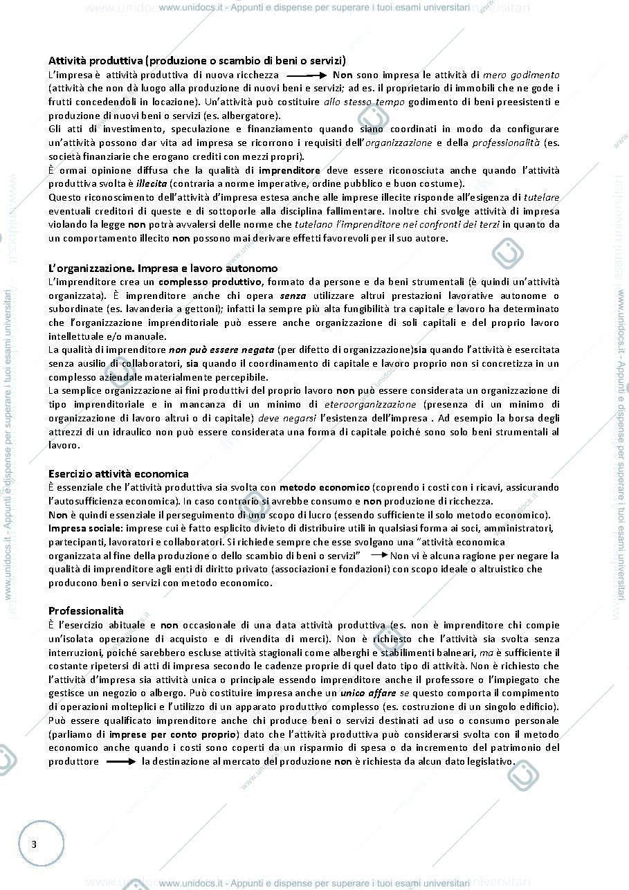 Anteprima pagina 3 — Diritto commerciale 
