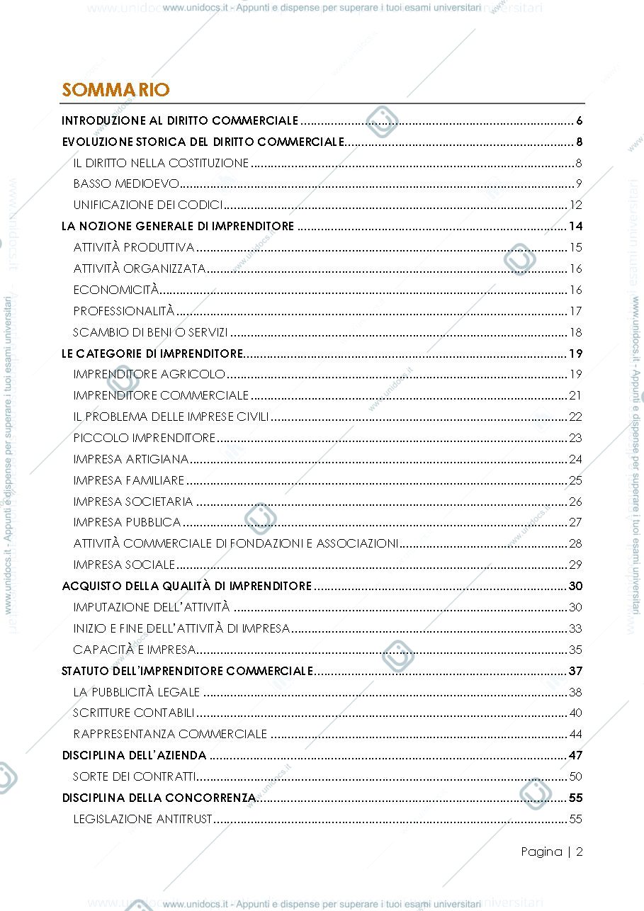 Anteprima pagina 3 — Diritto commerciale 