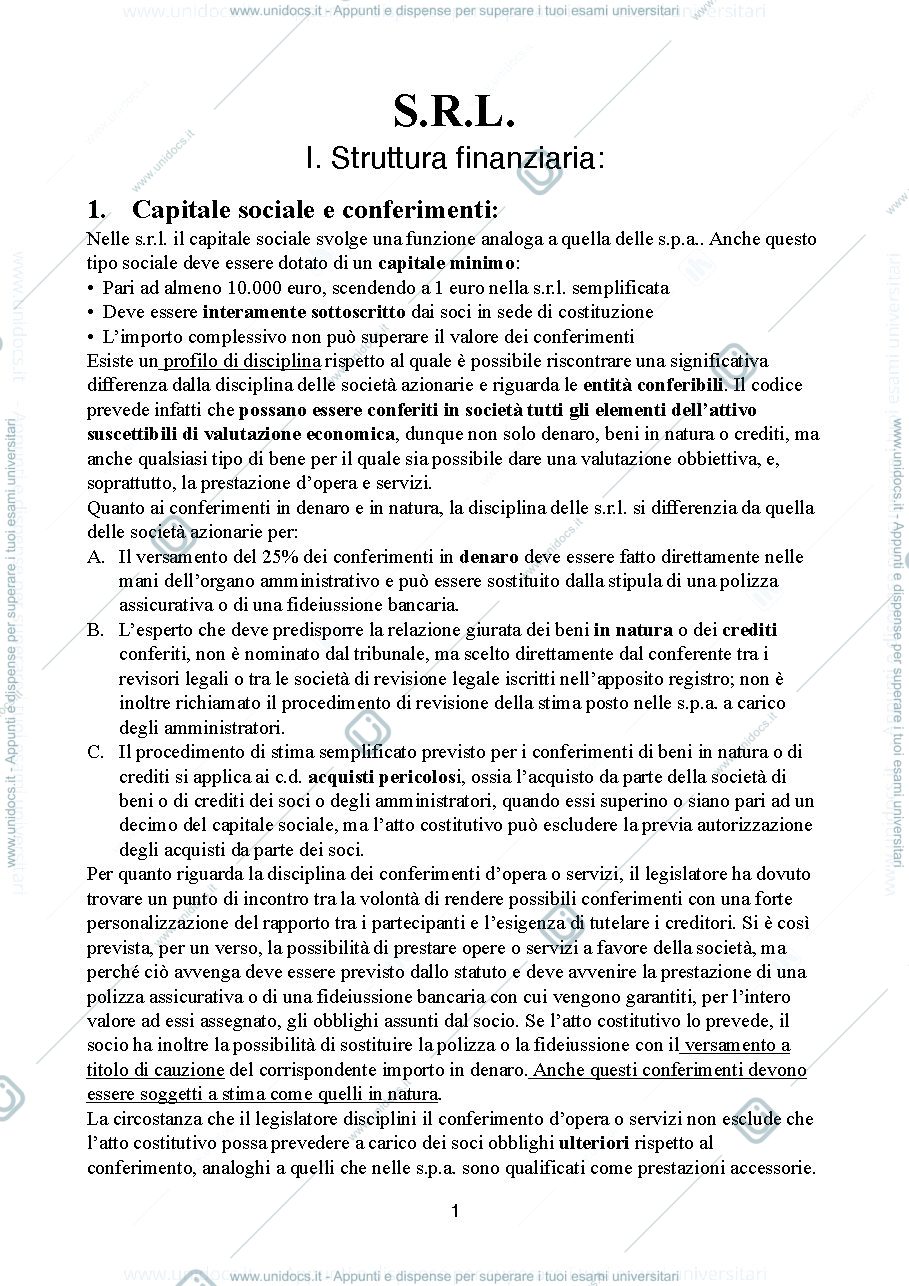 Anteprima pagina 1 — Srl