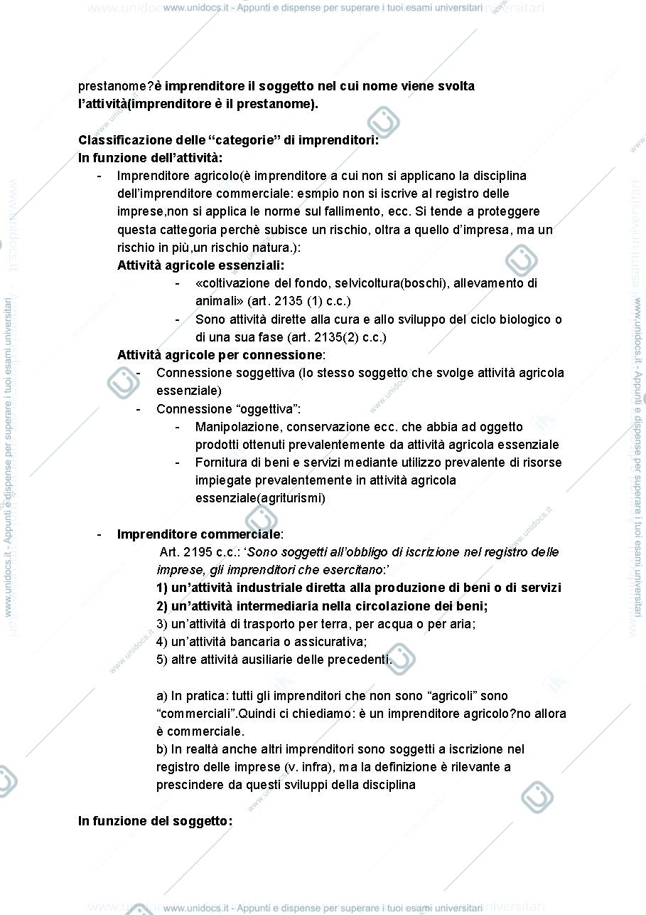 Anteprima pagina 3 — Appunti di diritto commerciale 