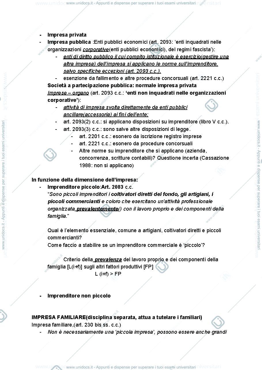 Anteprima pagina 4 — Appunti di diritto commerciale 