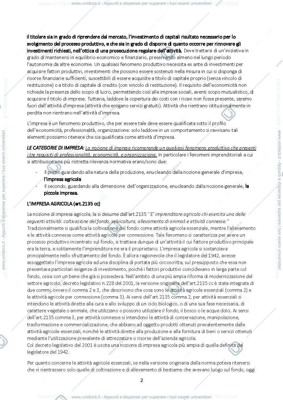 Anteprima pagina 2 — Diritto  commerciale 