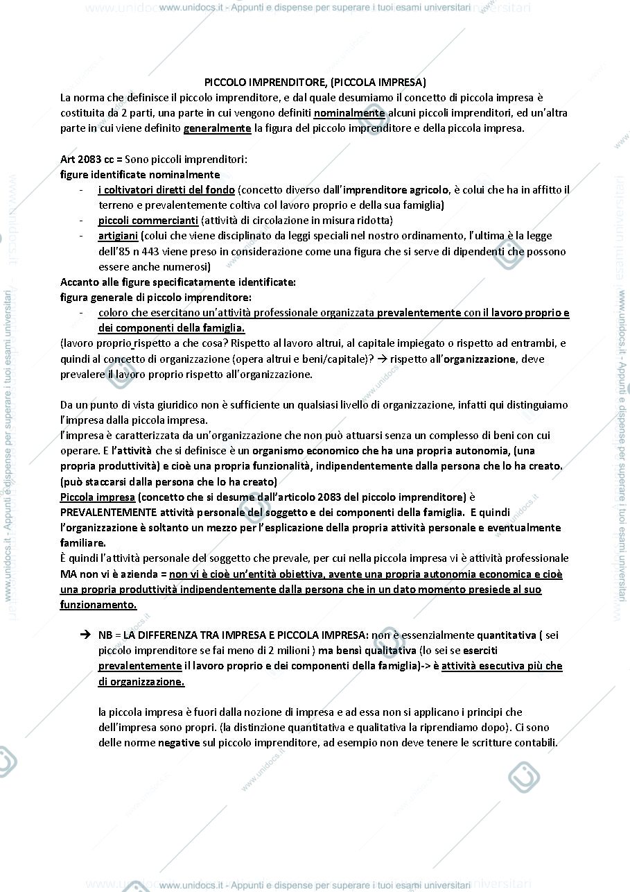 Anteprima pagina 4 — Riassunti DIRITTO COMMERCIALE