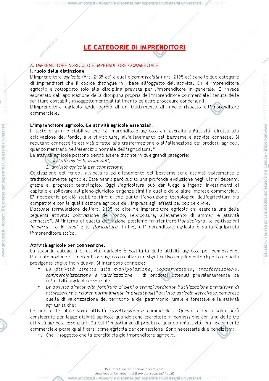 Anteprima pagina 5 — Diritto commerciale 
