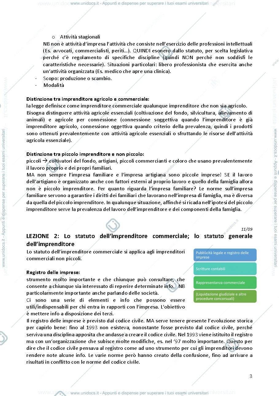 Anteprima pagina 3 — appunti di diritto commerciale
