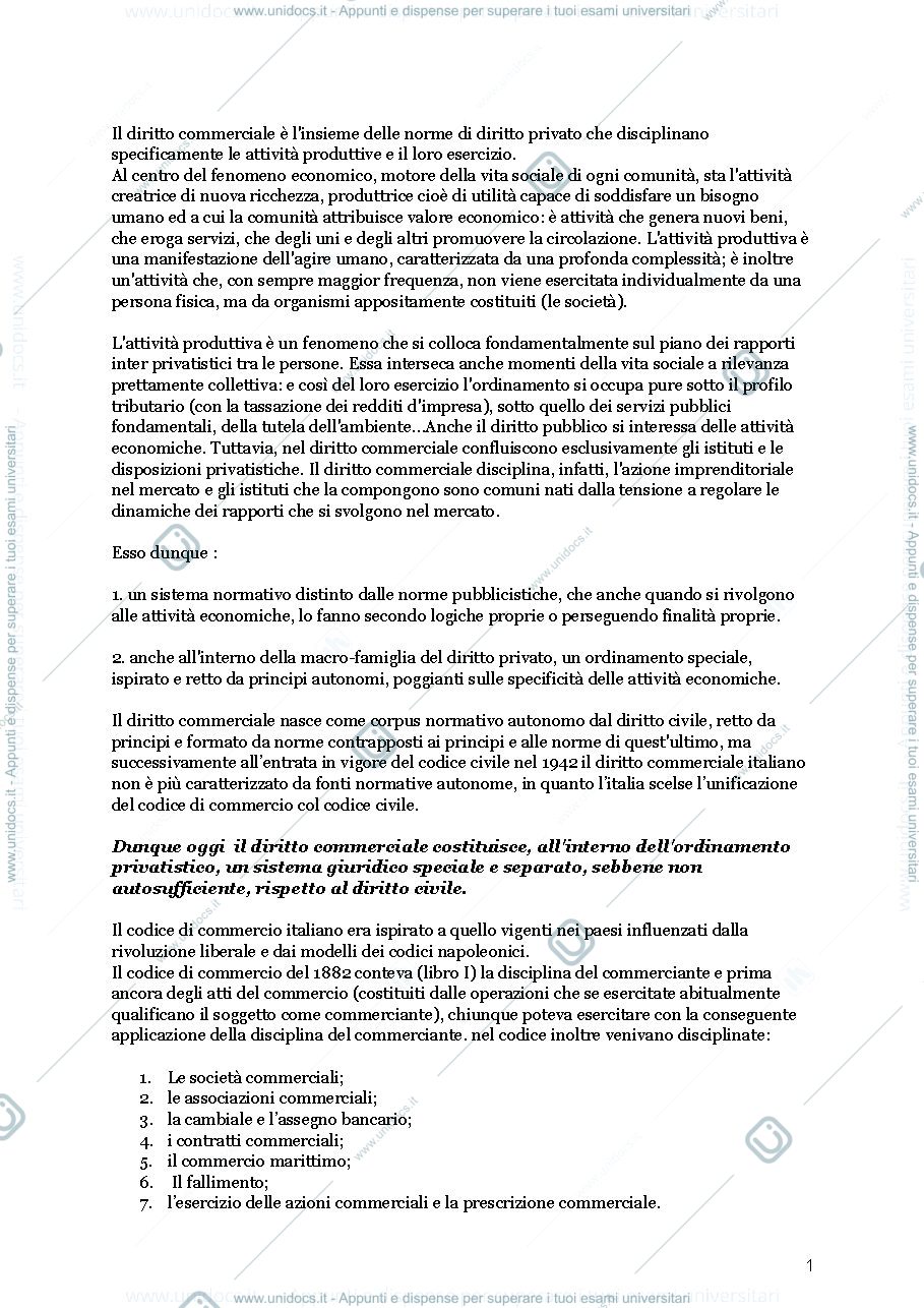 Anteprima pagina 1 — diritto privato