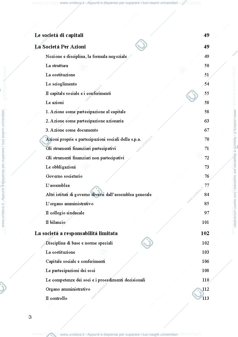 Anteprima pagina 3 — Appunti diritto commerciale