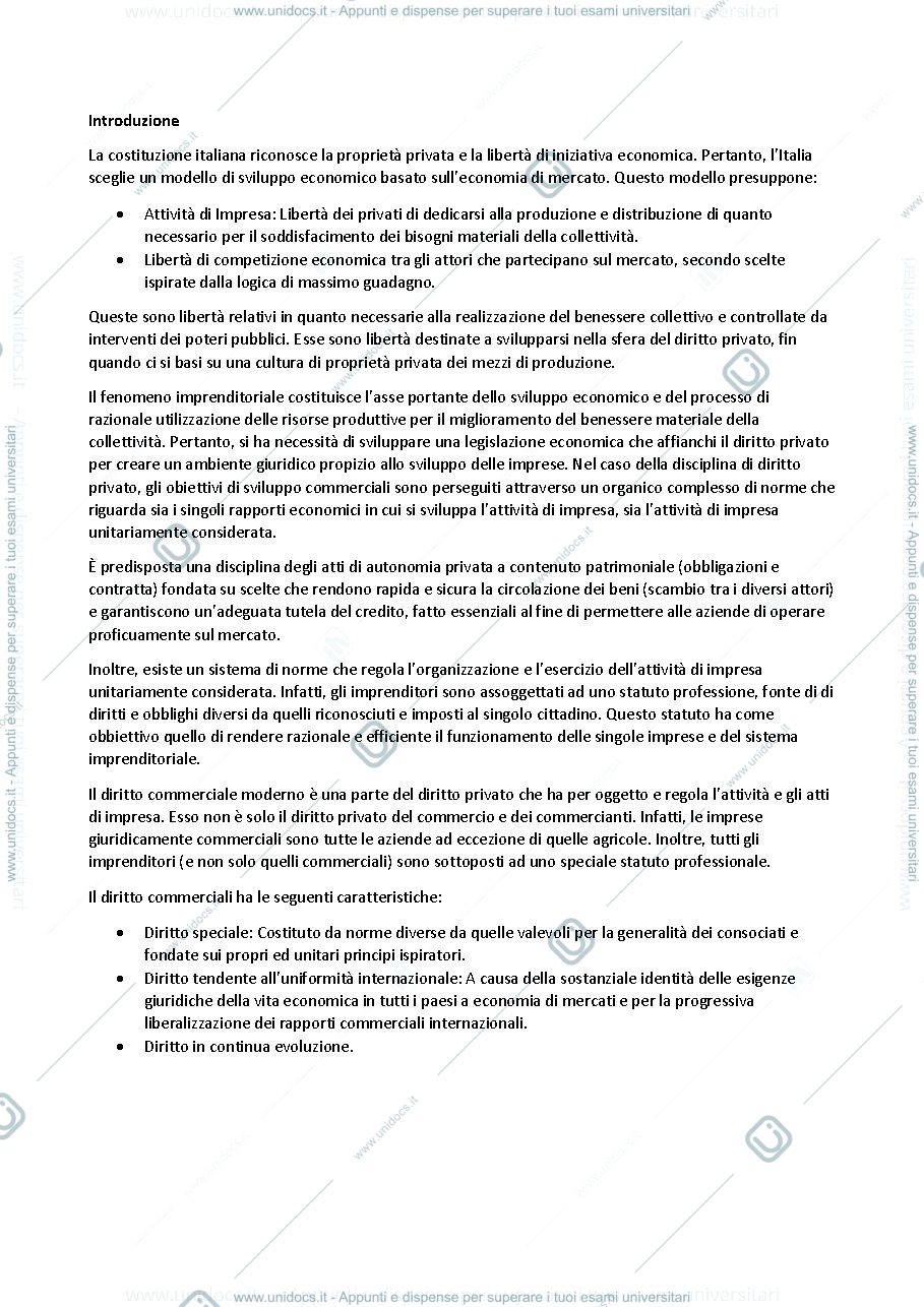Anteprima pagina 1 — Appunti - 1