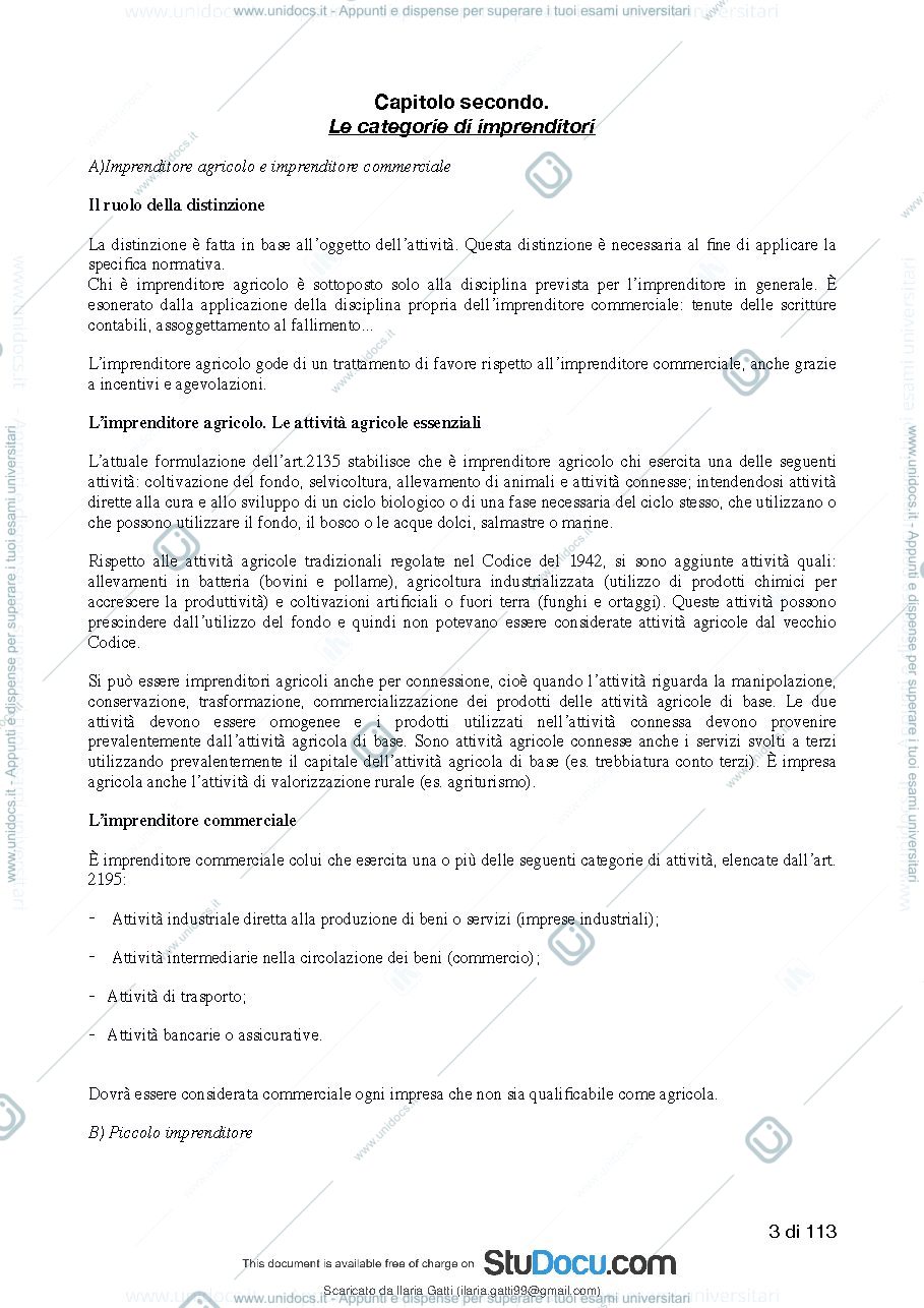 Anteprima pagina 4 — Riassunto diritto commerciale 