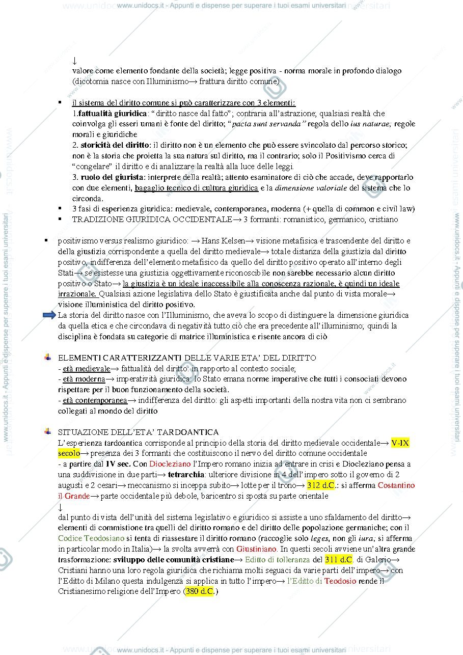 Anteprima pagina 2 — Appunti diritto comune 2020