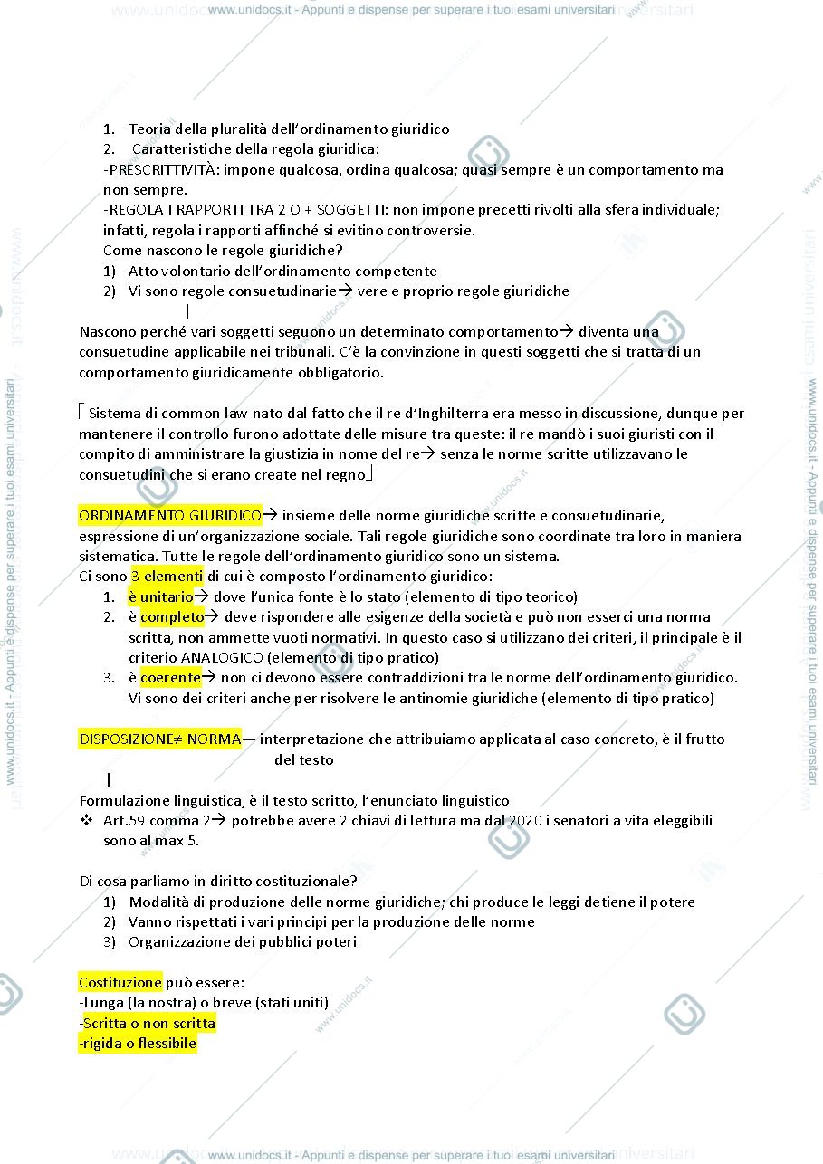 Anteprima pagina 1 — primi appunti