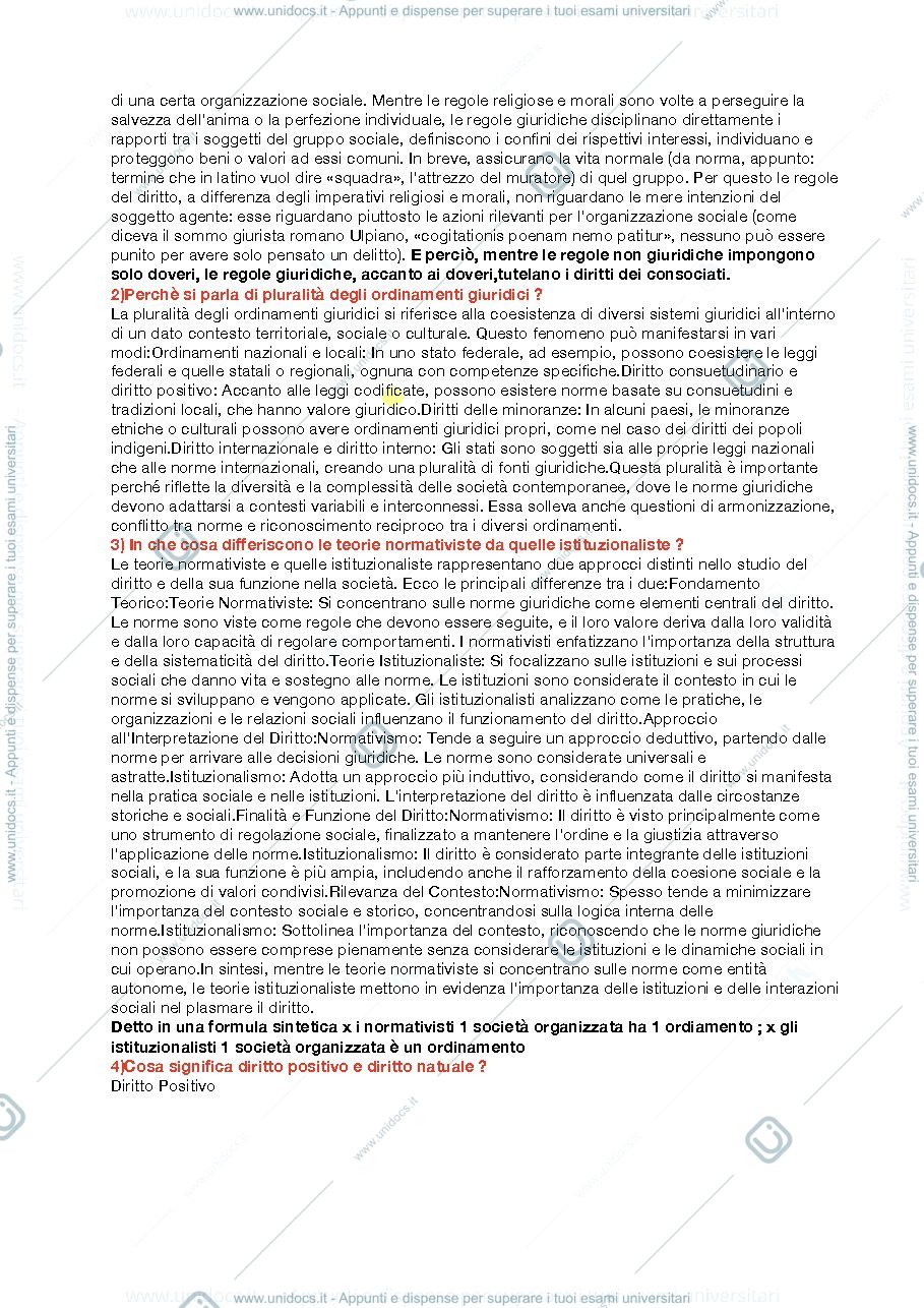 Anteprima pagina 3 — Diritto costituzionale prima parte parziale 
