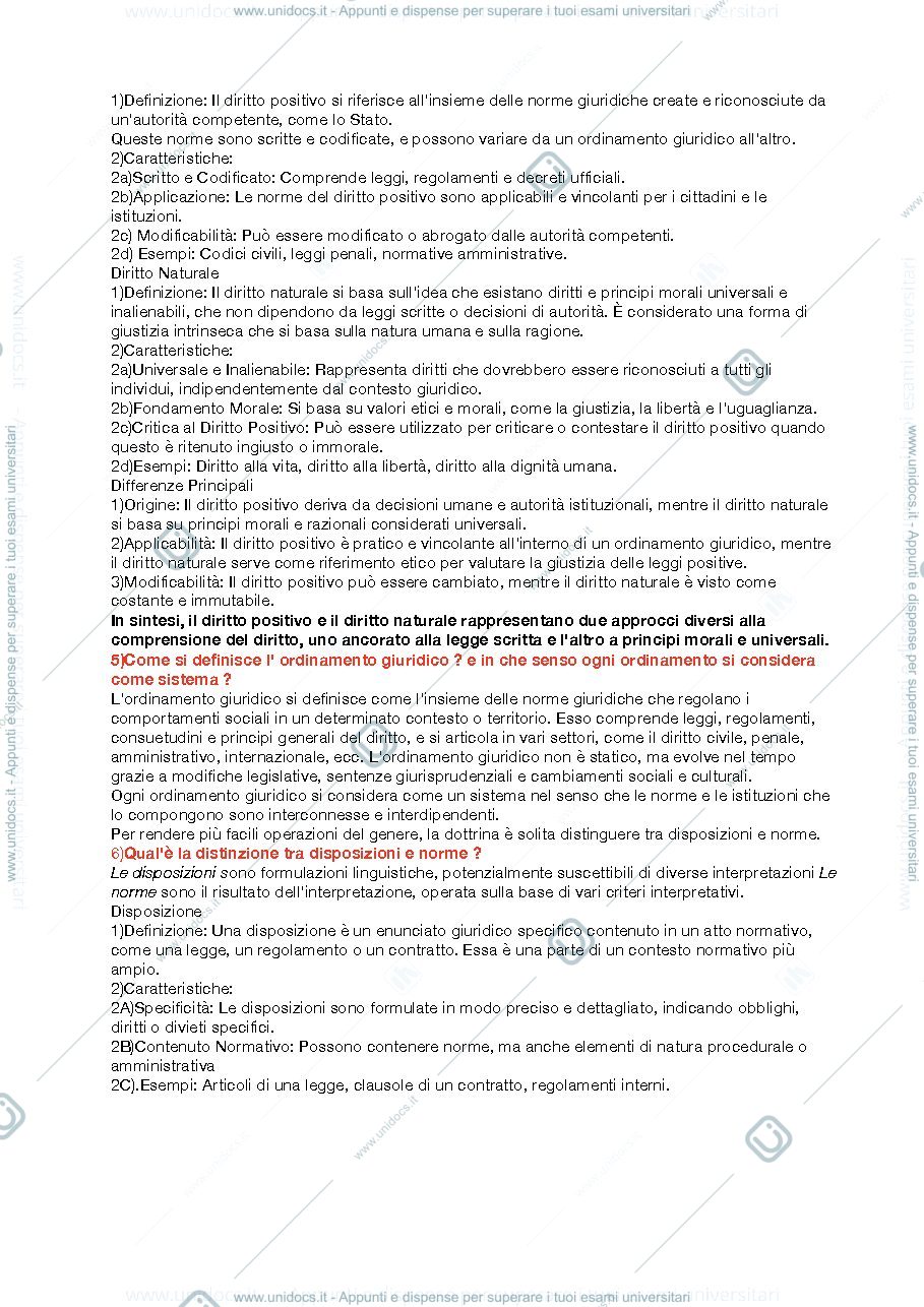 Anteprima pagina 4 — Diritto costituzionale prima parte parziale 