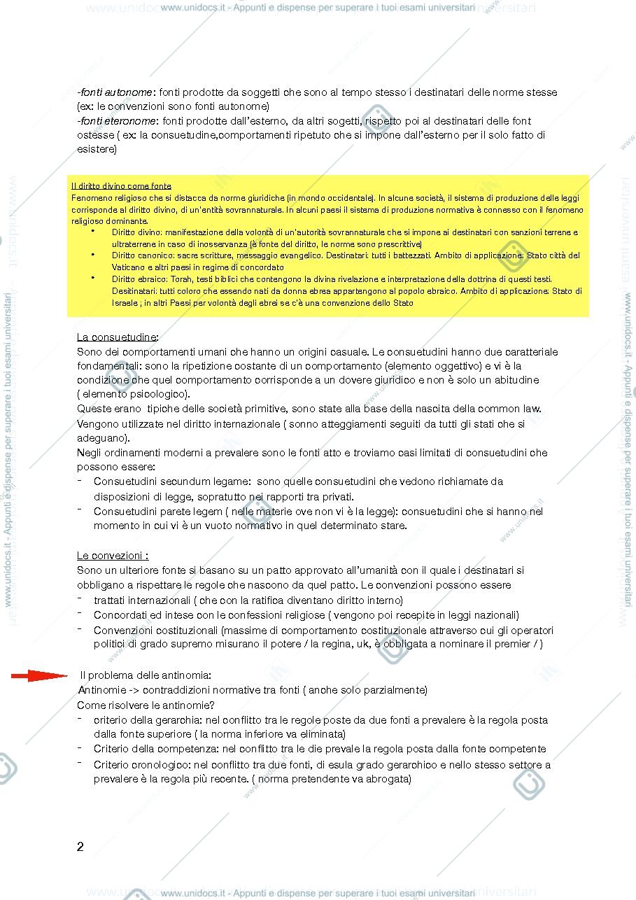 Anteprima pagina 2 — Appunti Esame diritto costituzionale e comparato  (II parziale)