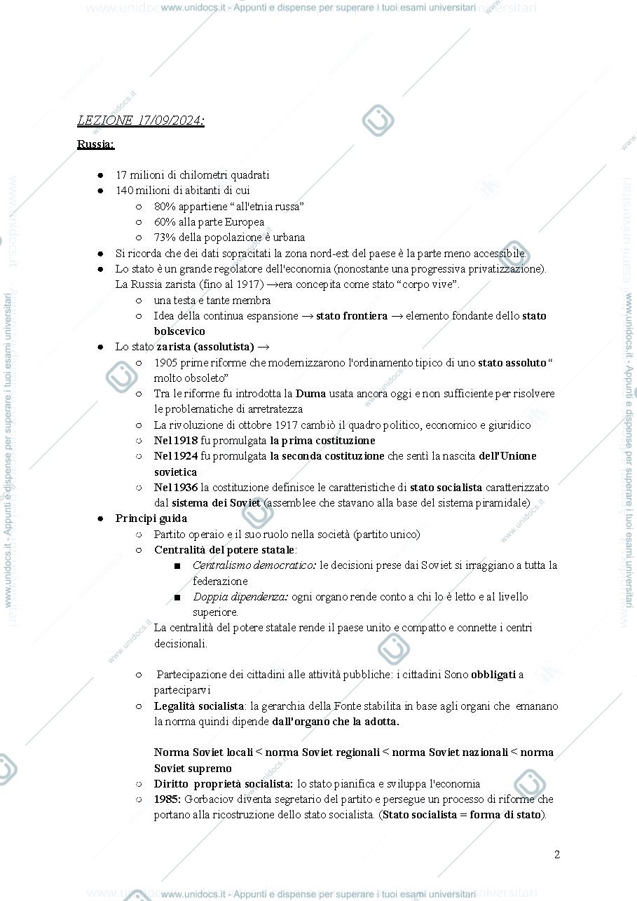 Anteprima pagina 3 — Diritto costituzionale comparato ed Europeo 