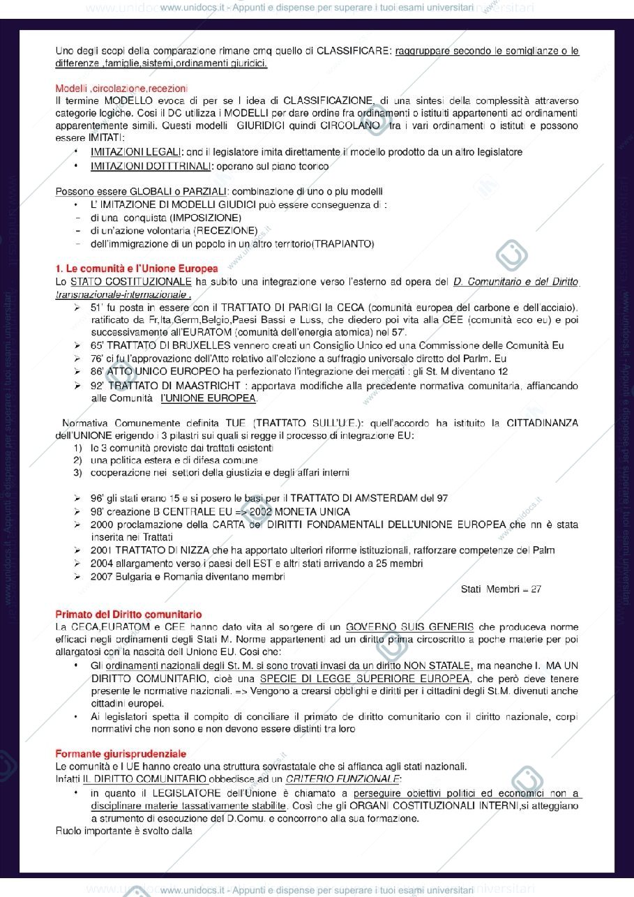 Anteprima pagina 2 — Schemi COSTITUZIONALE COMPARATO