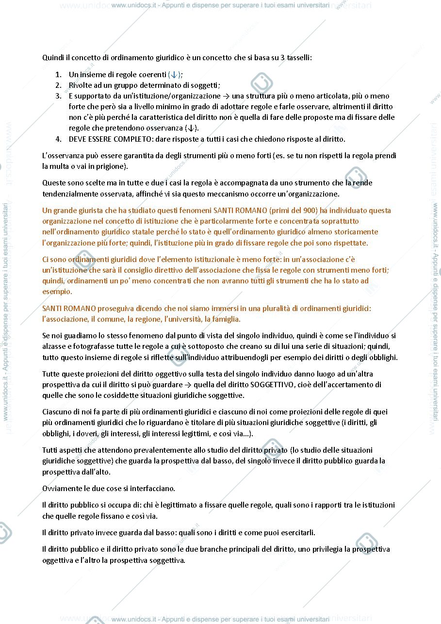 Anteprima pagina 2 — diritto costituzionale 1 (prima parte)