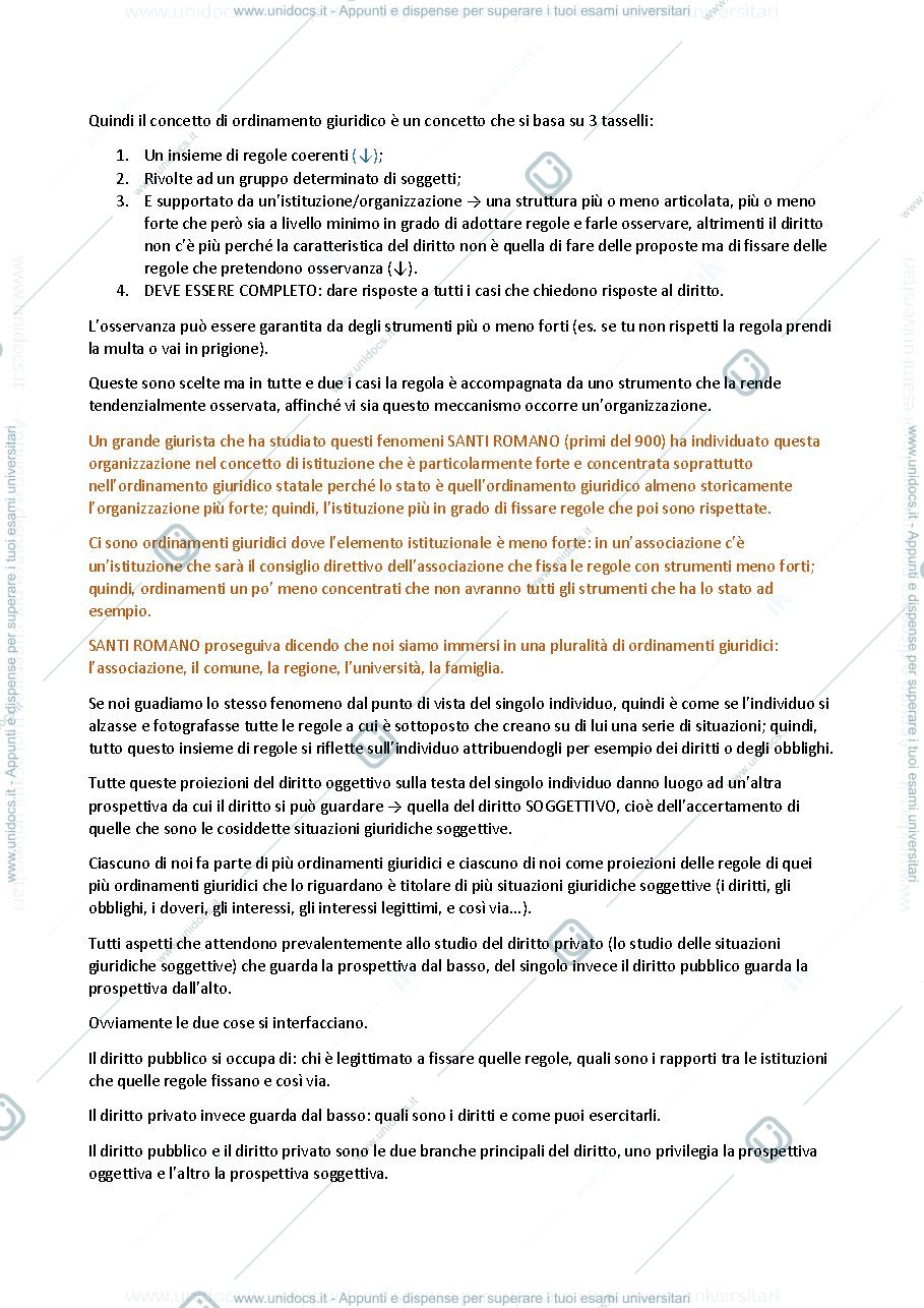 Anteprima pagina 2 — diritto costituzionale 1