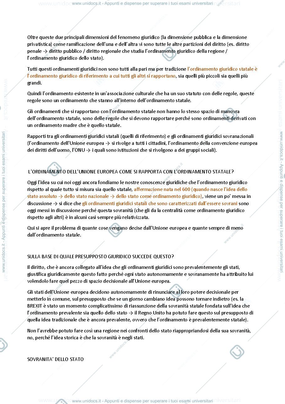 Anteprima pagina 3 — diritto costituzionale 1