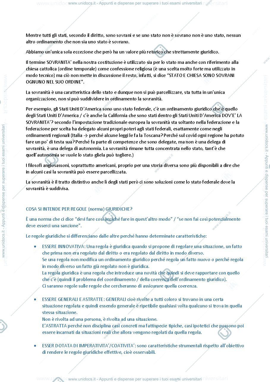Anteprima pagina 4 — diritto costituzionale 1