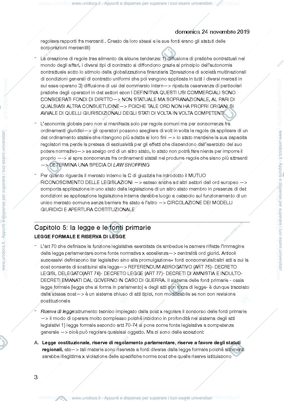 Anteprima pagina 3 — DIRITTO COSTITUZIONALE II