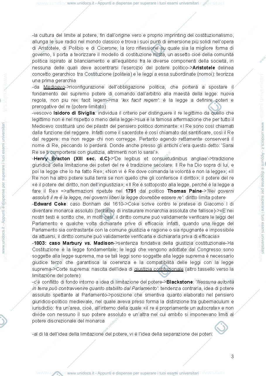Anteprima pagina 3 — Diritto costituzionale II