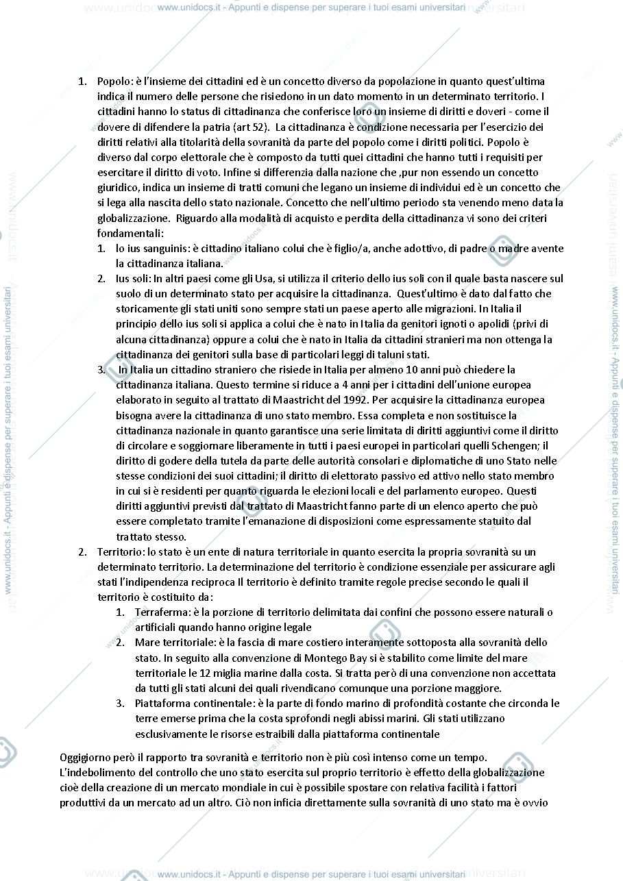 Anteprima pagina 2 — diritto costituzionale italiano ed europeo