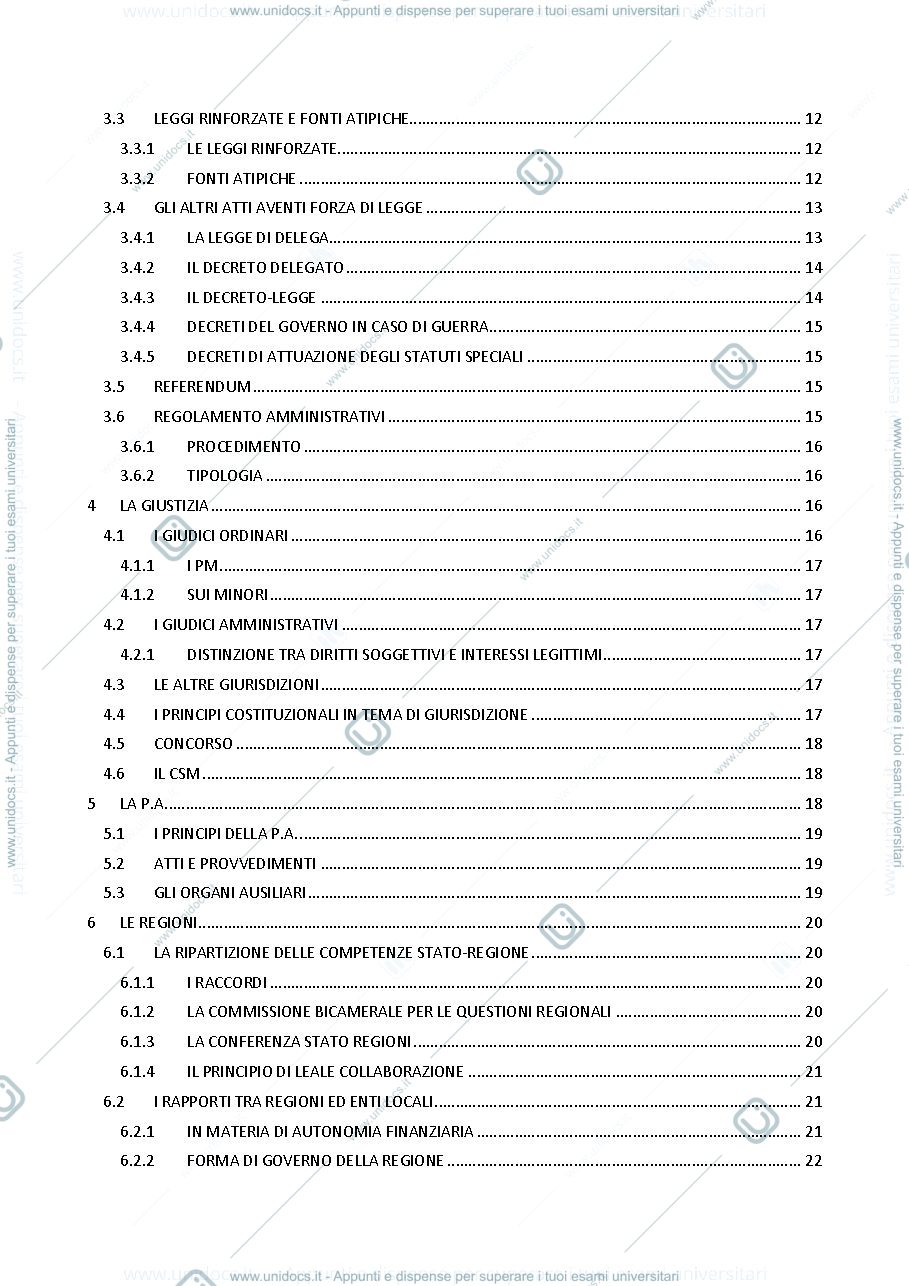 Anteprima pagina 2 — Diritto costituzionale - seconda parte - appunti bocconi