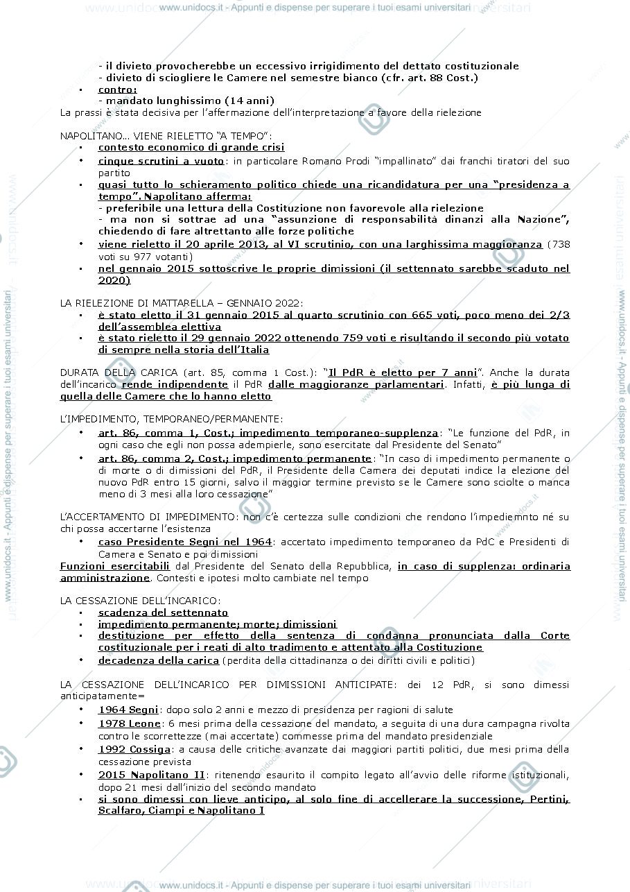 Anteprima pagina 2 — presidente della repubblica