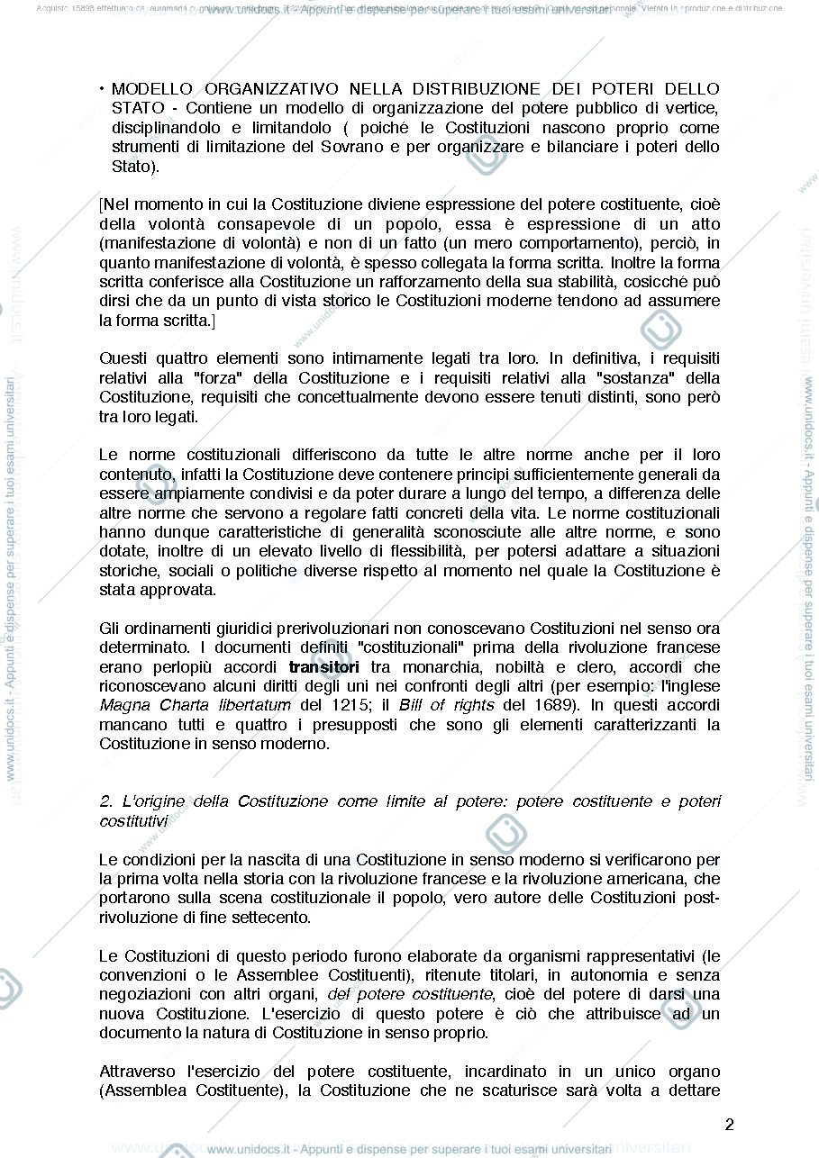Anteprima pagina 2 — riassunto-di-diritto-costituzionale-pisaneschi