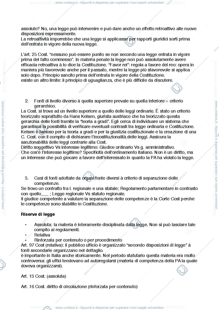 Anteprima pagina 3 — diritto costituzionale 2