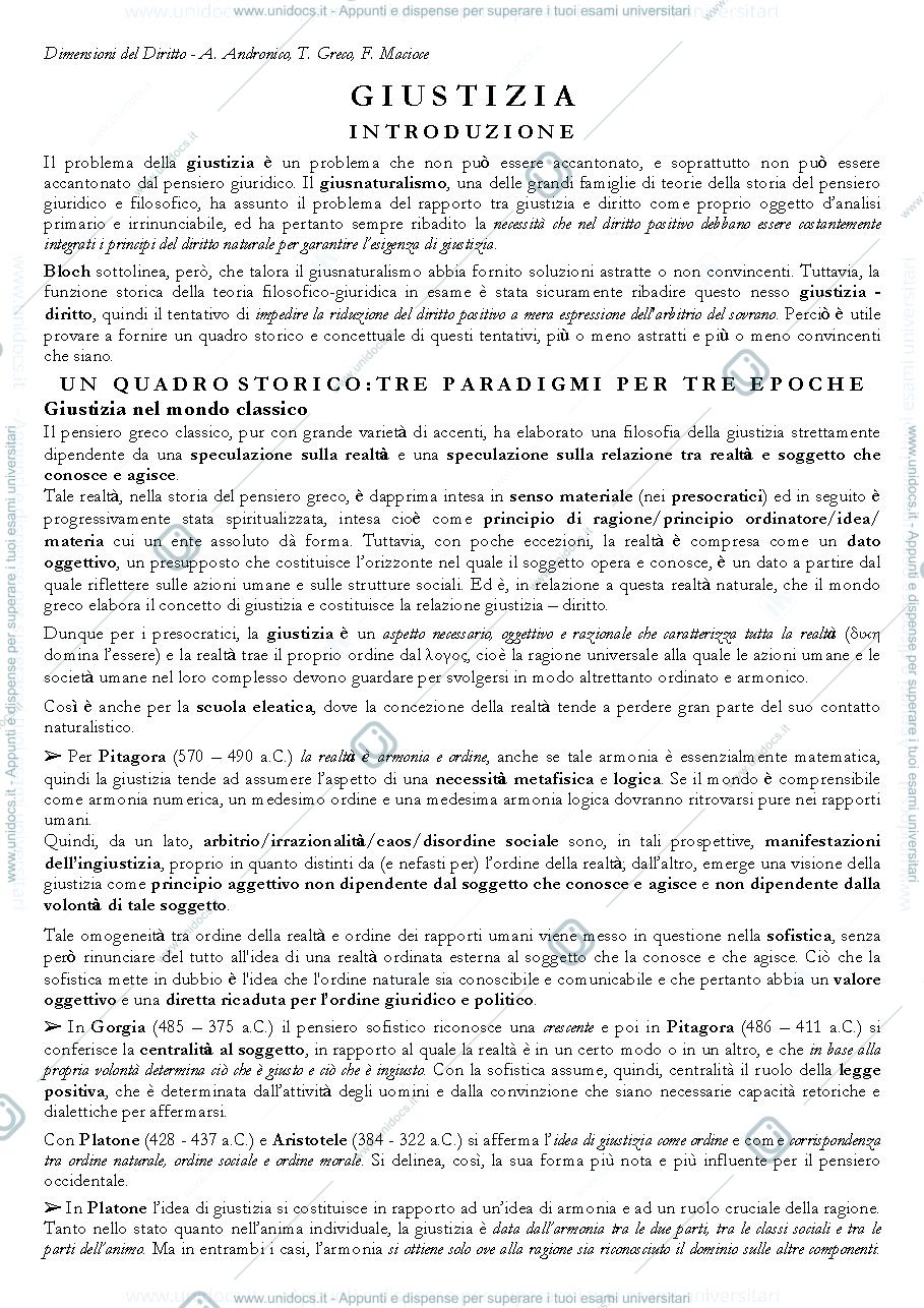Anteprima pagina 1 — diritto costituzionale