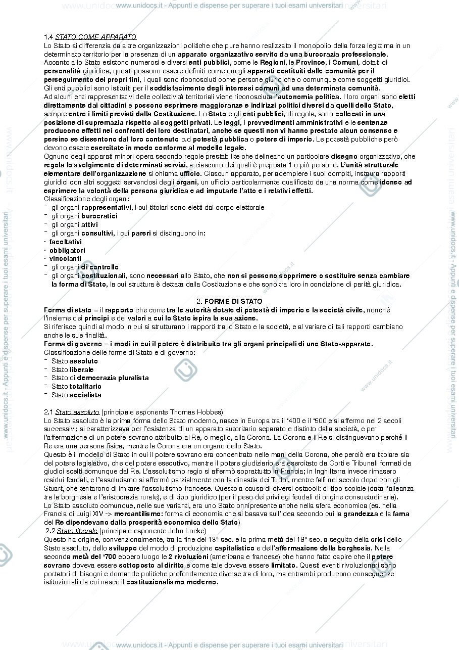 Anteprima pagina 3 — Diritto Costituzionale