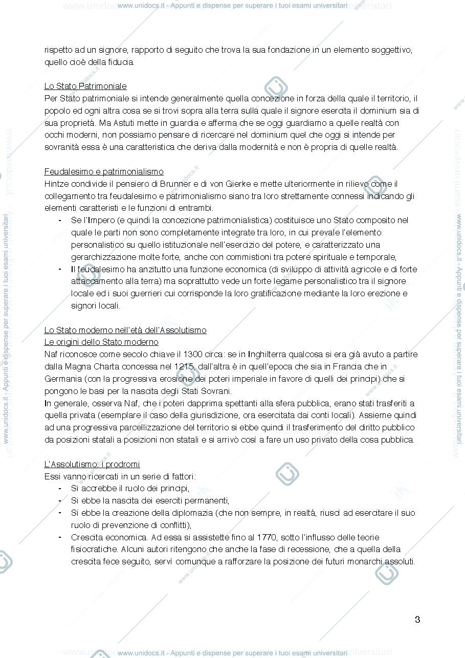 Anteprima pagina 3 — Riassunto libro per esame di dottrina dello stato 
