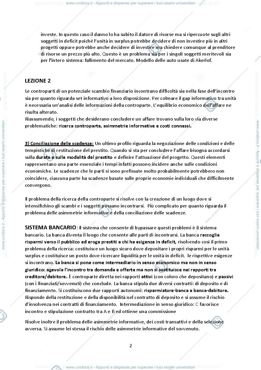 Anteprima pagina 2 — Diritto dei mercati finanziari 
